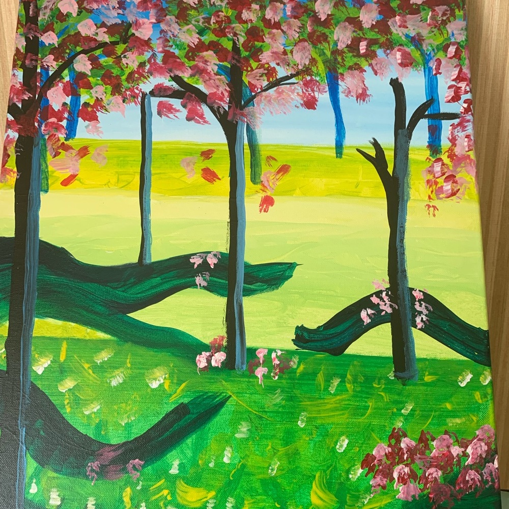 Spring Fever(acrylic painting)